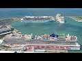 Anthem of the Seas and Norwegian Getaway in Port Canaveral (and the Port of Jacksonville)