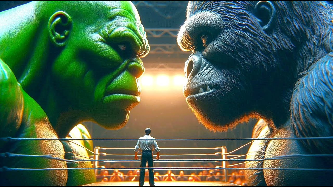Kong vs Hulk: The Ultimate Showdown