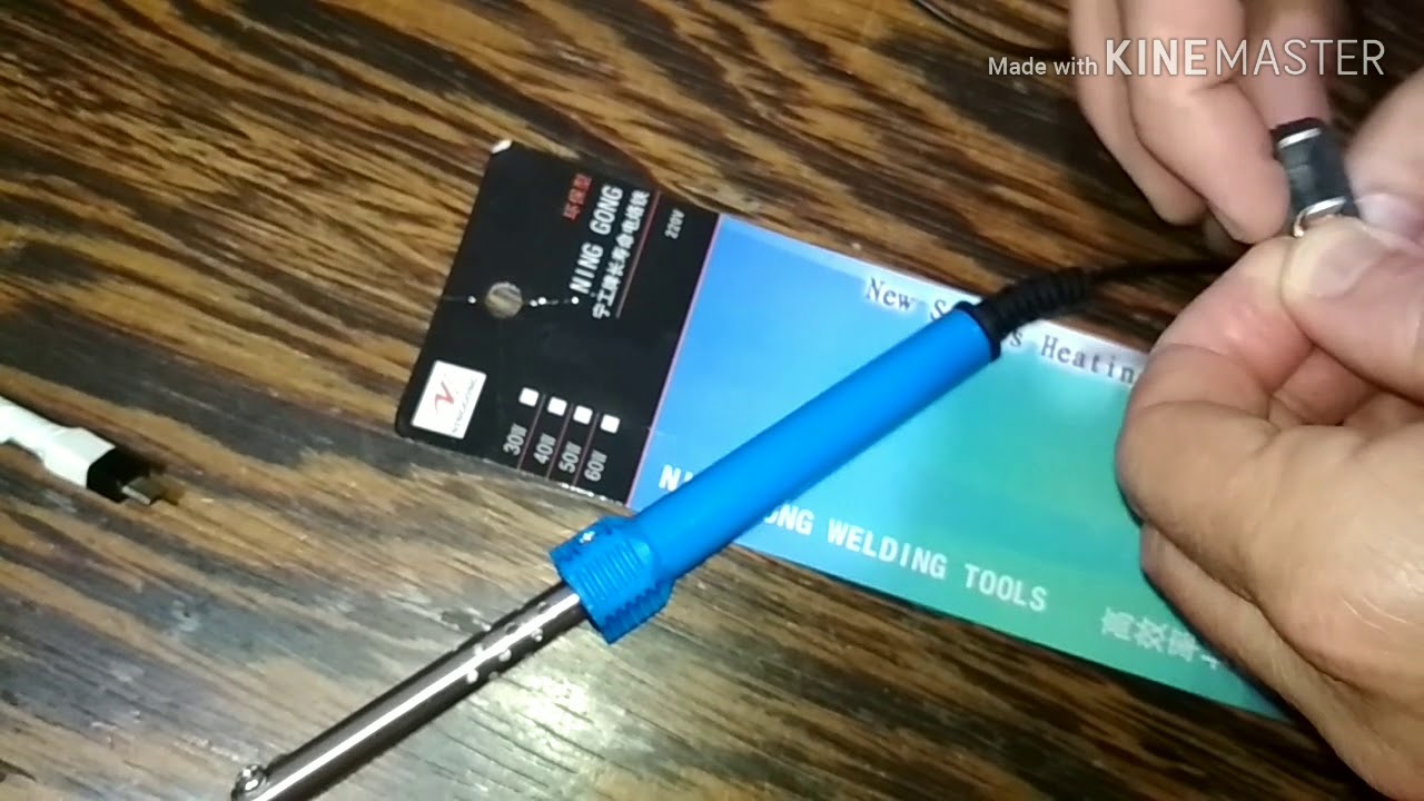 Паяльник из Китая АлиЭкспресс - YouTube