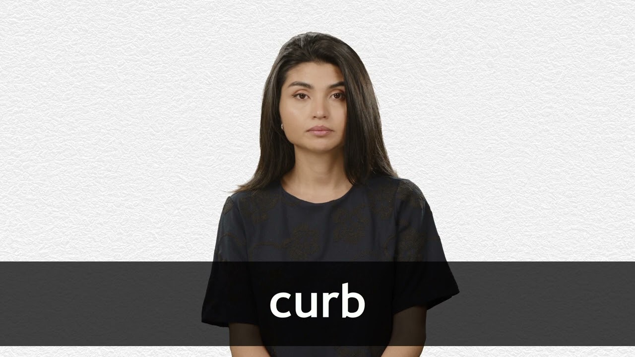 How to pronounce CURB in American English - YouTube