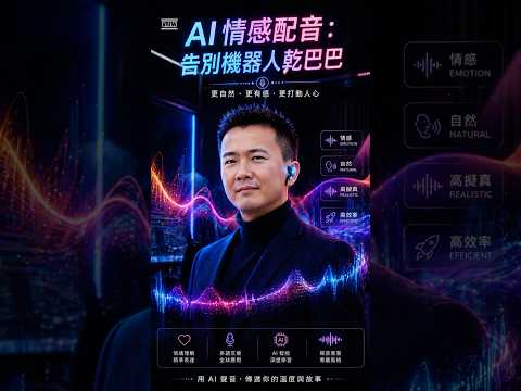 【新手必學】AI 配音不再像機器人！2026 最新「情緒克隆」技術教學 #ai教學 #chatgpt #AI #ai #gemini