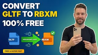 How to Convert GLTF to RBXM in Seconds (Free & No Quality Loss)