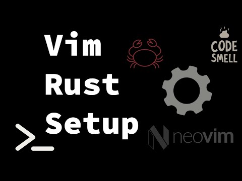 Vim Rust Setup