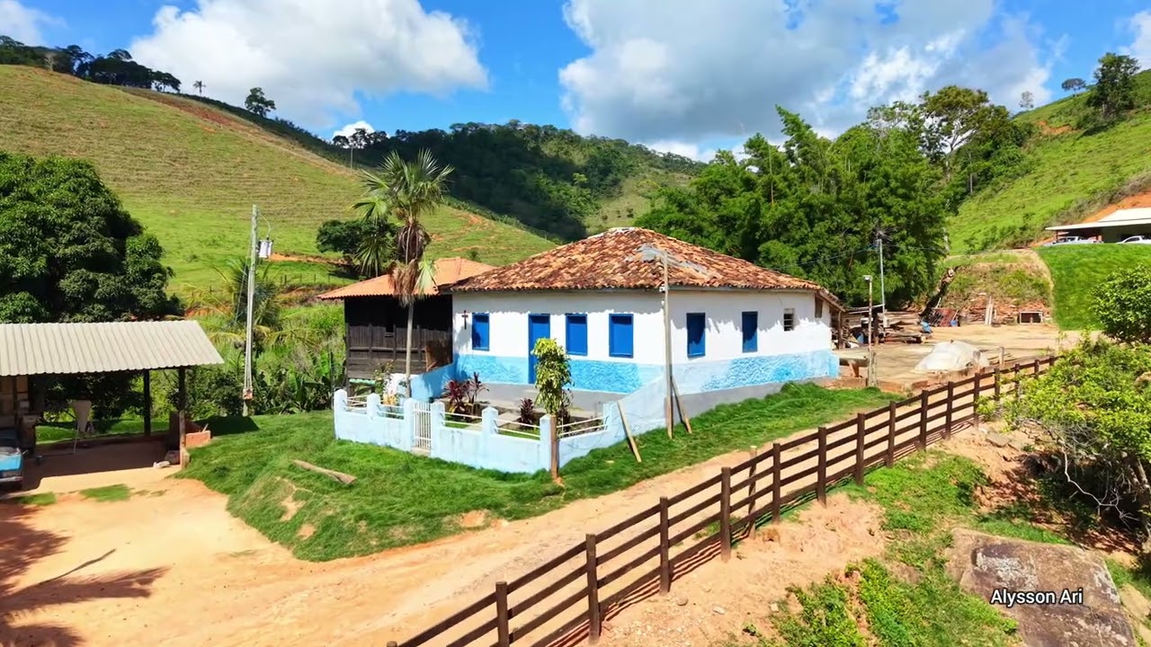 Interior de Minas Gerais, Santa Rita/Caratinga, a paz do campo destaca neste lugar.