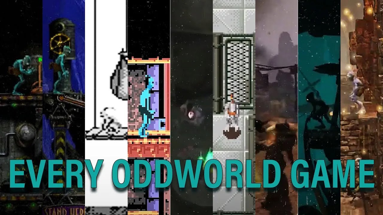 Every Oddworld game (1997 to 2021) - YouTube