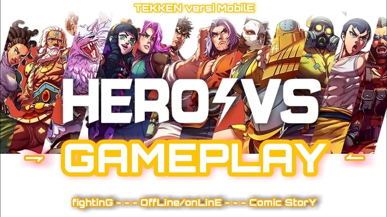 HeroVS gameplay best Fighting game🔥🔥🔥