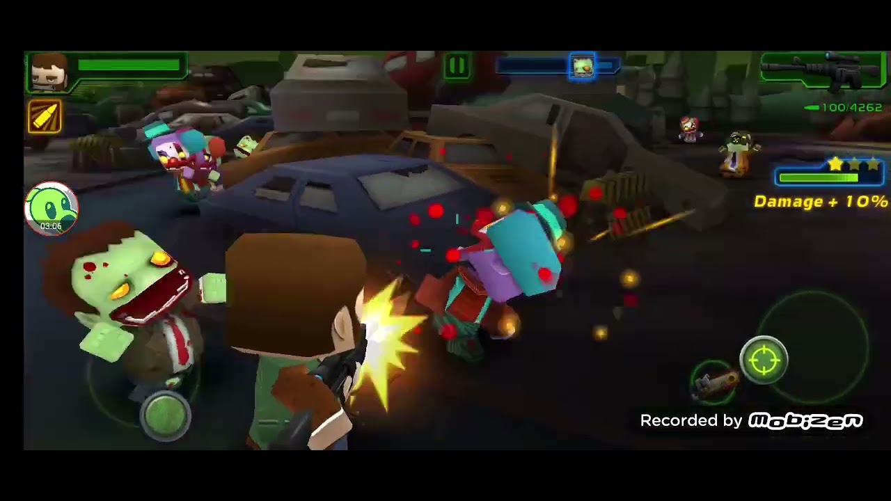 Call of mini zombies 2 - defeating wrestle zombie