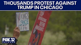 Thousands take part in Chicago 'May Day' march and rally against Trump