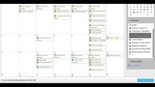 Canvas Calendar- Parents