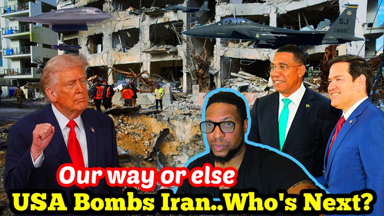 US Bombs Iran Cuba Next Jamaica & Rest of Caribbean Pay Attention
