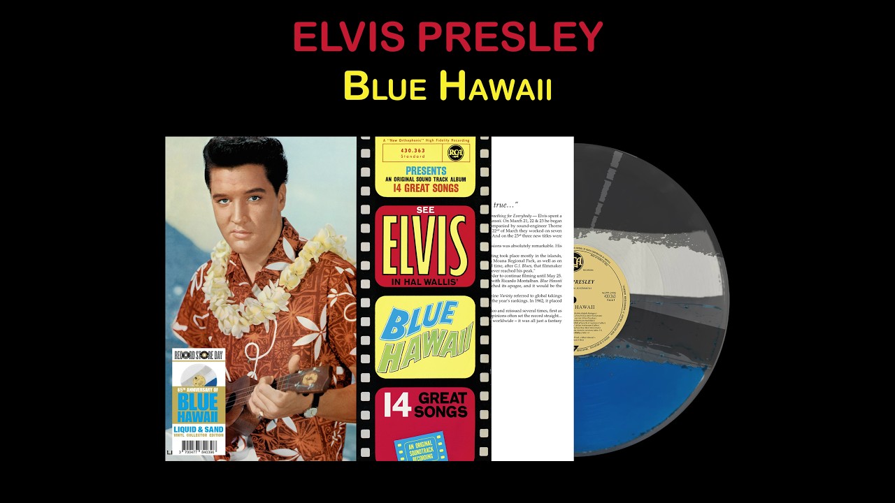 Elvis Presley - Blue Hawaii (Vinyle) - Disquaire Day 2026 - YouTube