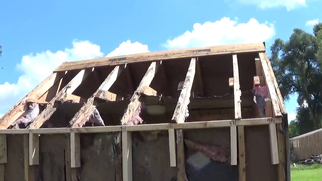 Shed Repair 2 YouTube