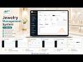 Jewelry Management System Web App
