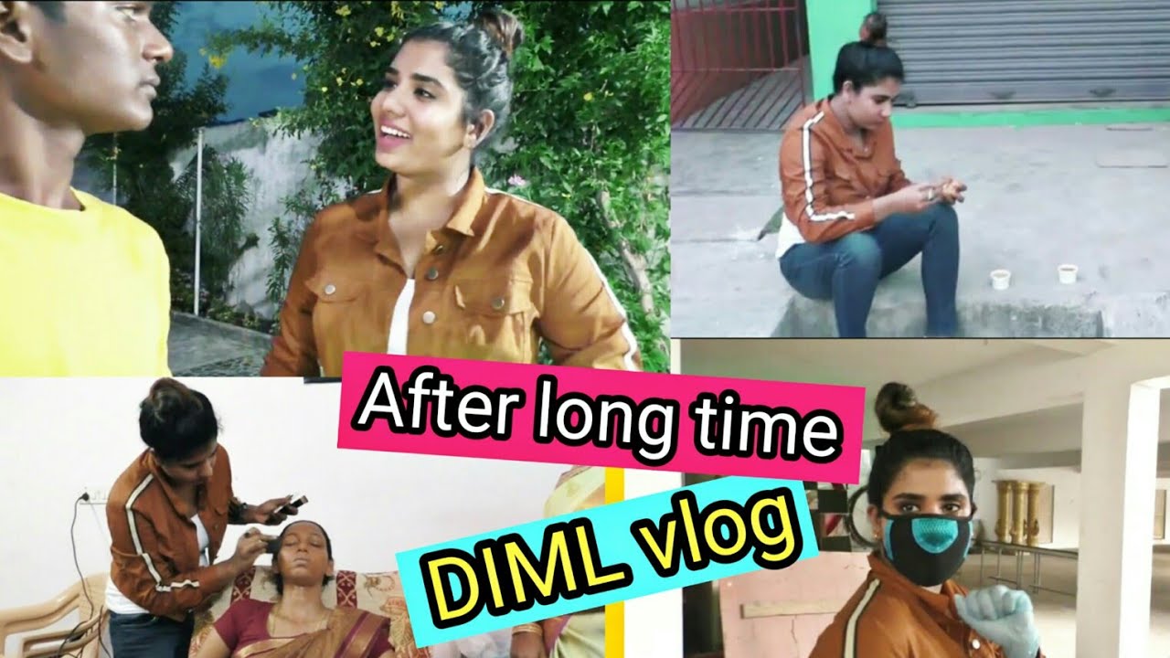 Diml Vlog (DIML vlog)😍Bridal Makeup After long Gap,Funnyvideo,Prank,skincare ...