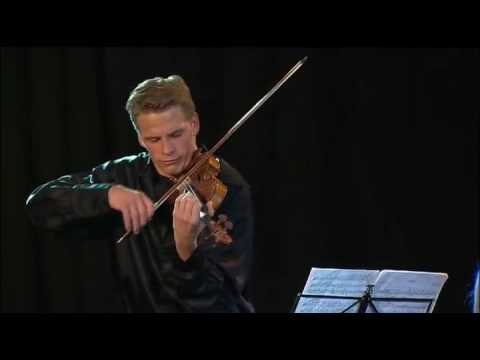 K. Troussov and A. Troussova playing Franck violin and piano Sonata at the 2008 Verbier Festival