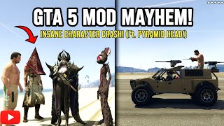GTA 5 Mods Gone WILD! Crazy Character Mashup!