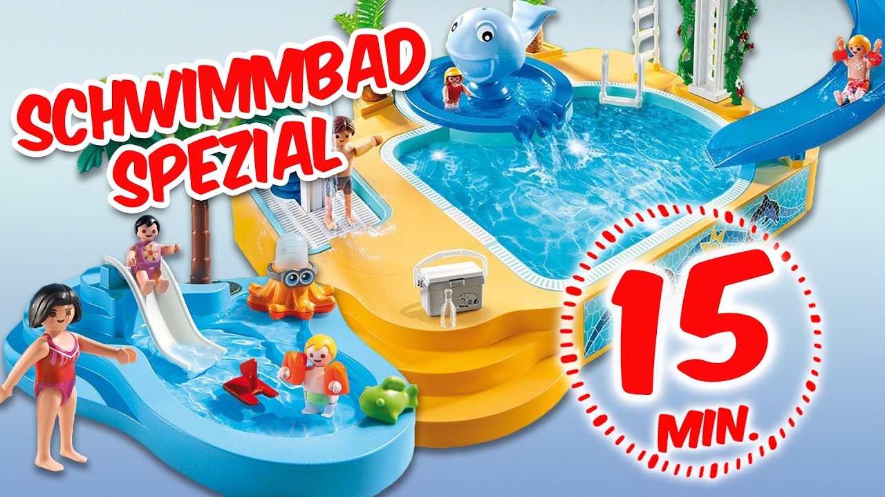 PLAYMOBIL Schwimmbad SPECIAL Spielzeug Ausgepackt angespielt playmobil-schwimmbad-special-spielzeug-ausgepackt-angespielt