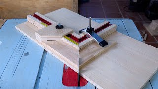 How to Make a Picture Frame Jig - DIY Table Saw Miter Sled