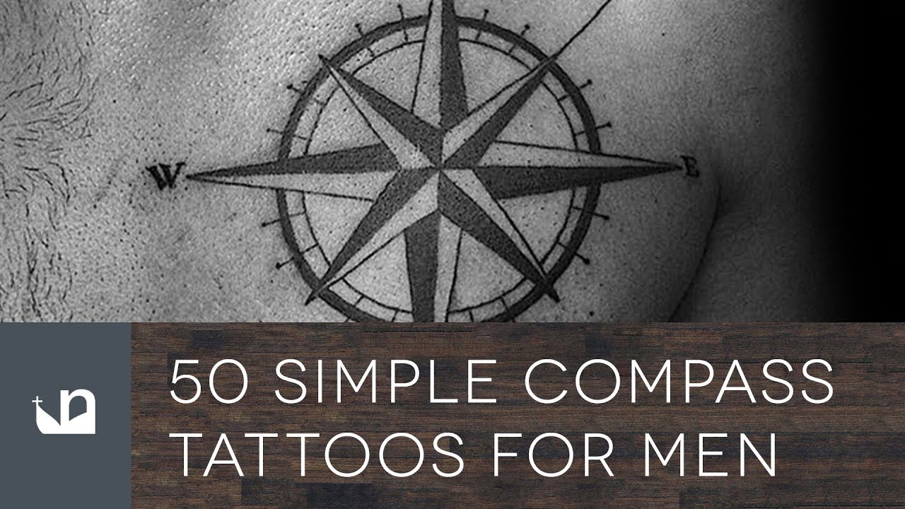 Small Simple Compass Tattoo Design  redeductcom