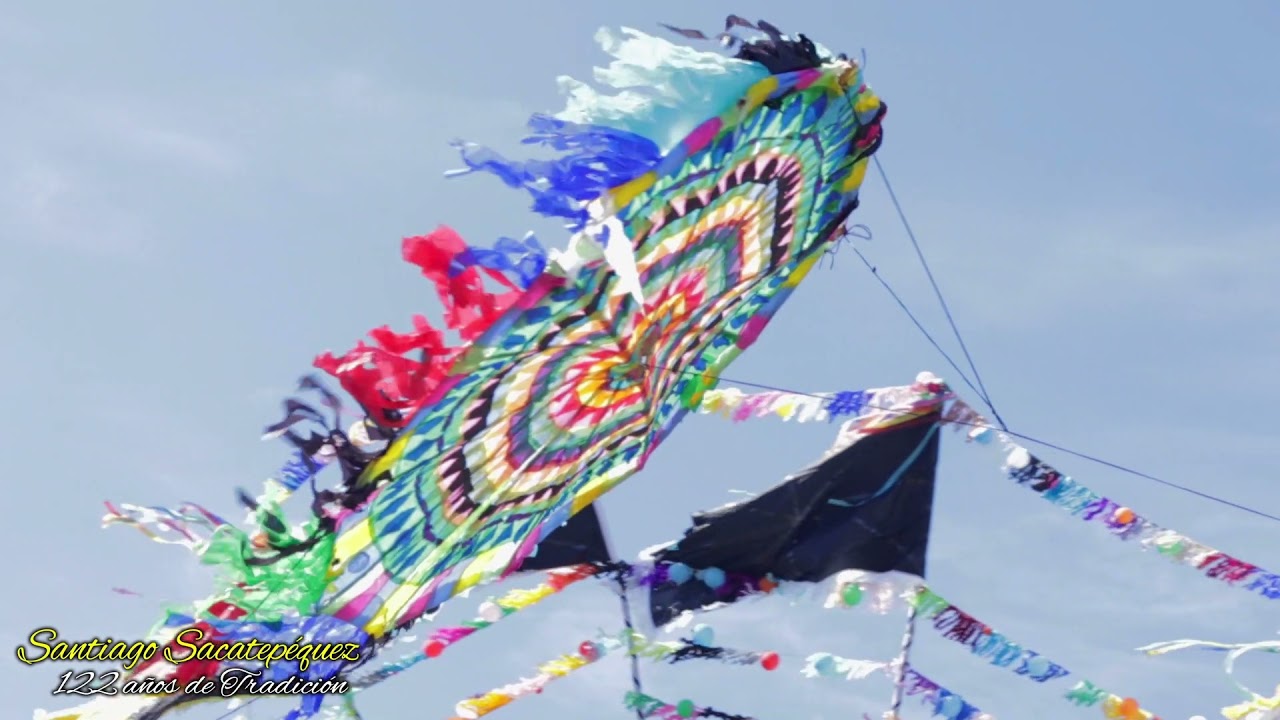Santiago Sacatepéquez -- Cuna de los Barriletes Gigantes. 122 Años de Tradición
