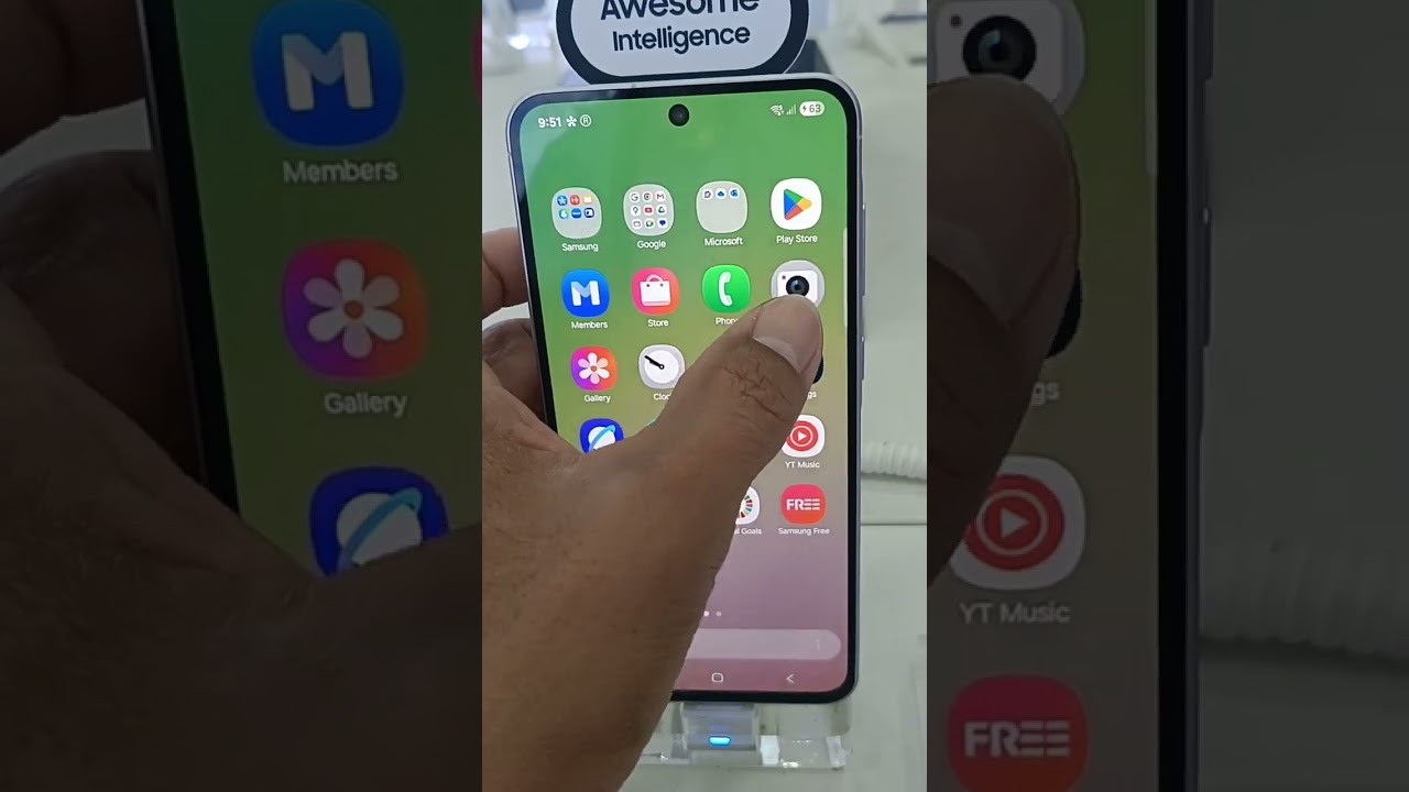 Samsung Galaxy A56 5G Front Camera 12mp HDR Low Noise 