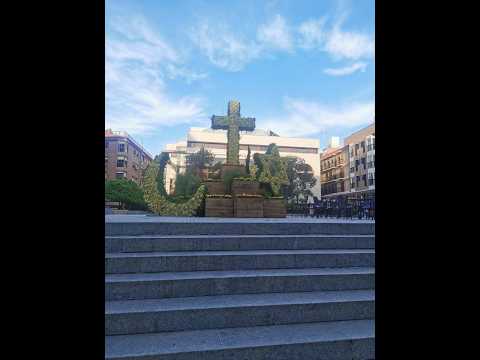 The Cross and the Star of David burn in Murcia, but the crescent moon does not...