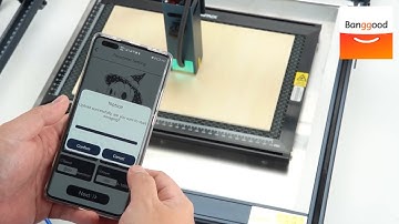 How to use ATOMSTACK A5 M50 Laser Engraver with Mobile APP - Shop on Banggood