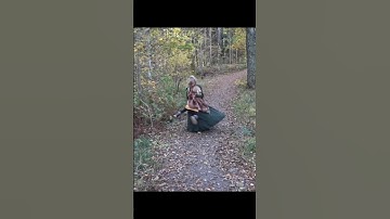 Deep into the Swedish forest #vikings #vikingwoman #lifestyle #nature #swedish  #viking