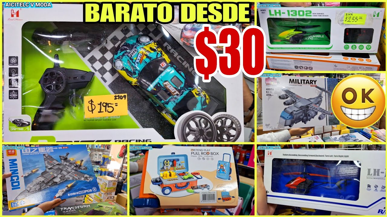 Todo a PRECIO DE REMATE desde $30.-, JUGUETES, MUÑECAS, LEGOS, HELICÓPTEROS, DRONES