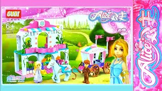 Princess Alice picnic 爱丽丝公主郊游9011 - Girl's series GUDI building block 古迪积木#lego #princess
