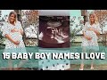 BABY BOY NAMES I LOVE and we might use?!? | UK Baby Name Ideas 2020 | HomeWithShan