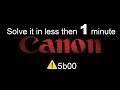 ✔ D.I.Y FULL GUIDE How to solve canon 5b00 error  طريقة حل مشكلة