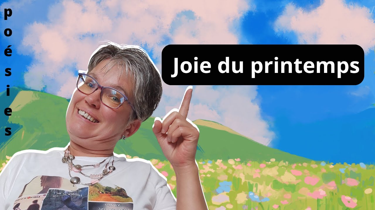 Poésie : Joie du printemps de Lucie Delarue-Mardrus - YouTube