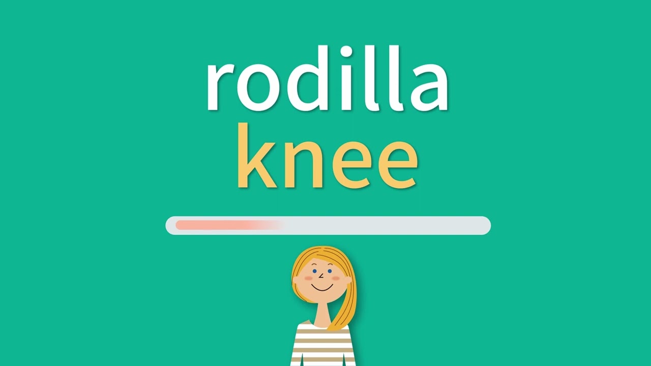 ¿Cómo lo dices rodilla en inglés? YouTube
