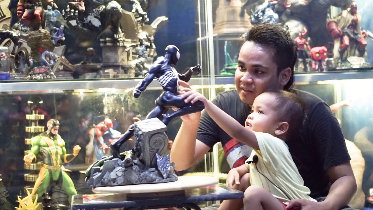 toysrus Toddler Review : Spiderman Back in Black Comiquette by Sideshow
