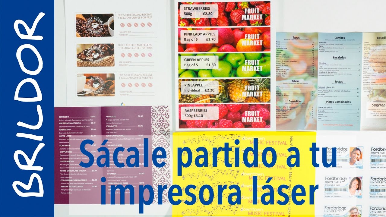 Imprime láminas plásticas ultra resistentes con tu impresora láser - YouTube
