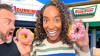 We Finally Tried Krispy Kreme vs. Dunkin’ in America — Here’s What Shocked Us