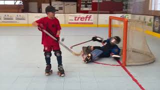 Rollhockey Kids - Liron & Kilian (Dezember 2021)