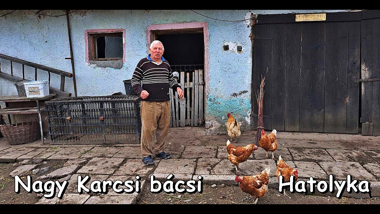 Katonaként hegyi vadász volt Karcsi bácsi, majd traktorista, most a Kovászna megy Hatolykán él.