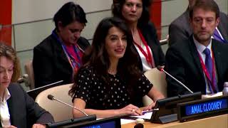 Amal Clooney face eforturi în justiție pentru a condamna acele crime de război din Ucraina