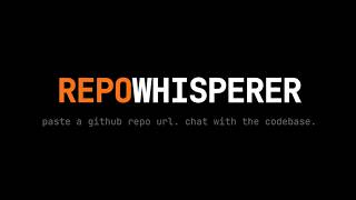 RepoWhisperer - Chat with Any GitHub Repo Using AI | DigitalOcean Gradient AI Hackathon