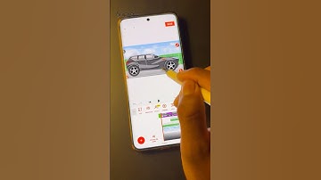 Car Moving Animation In Mobile. #shorts #animation