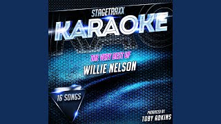 Video voorbeeld van "Toby Adkins - Last Thing I Needed First Thing This Morning (Karaoke Version) (Originally Performed By Willie..."