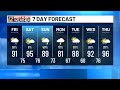 Storms for a few on Friday