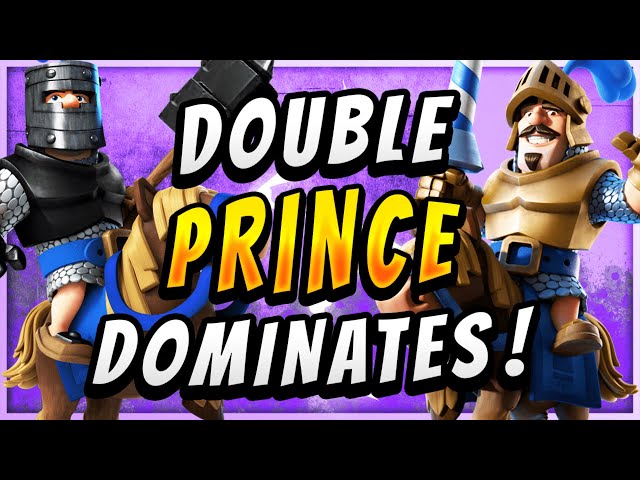 91% WIN RATE! *NEW* PEKKA DOUBLE PRINCE DECK — Clash Royale 