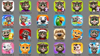 Talking Tom, Talking Parrot, Talking Tom Gold Run, My Tom 2#talkingtom #mytom2game #tomixplay #funny