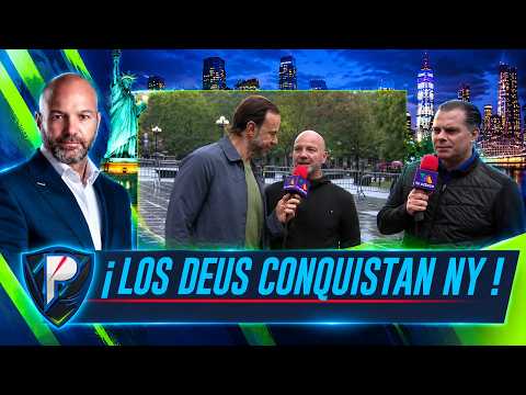 LOTS OF CULTURE, NO SOCCER! Martinoli, Zague, and Luis García conquer New York