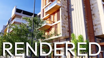 We ANIMATED This Mixed-Use Development | RNDRVSN