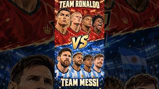 Team Ronaldo VS Team Messi | Epic Football Battle