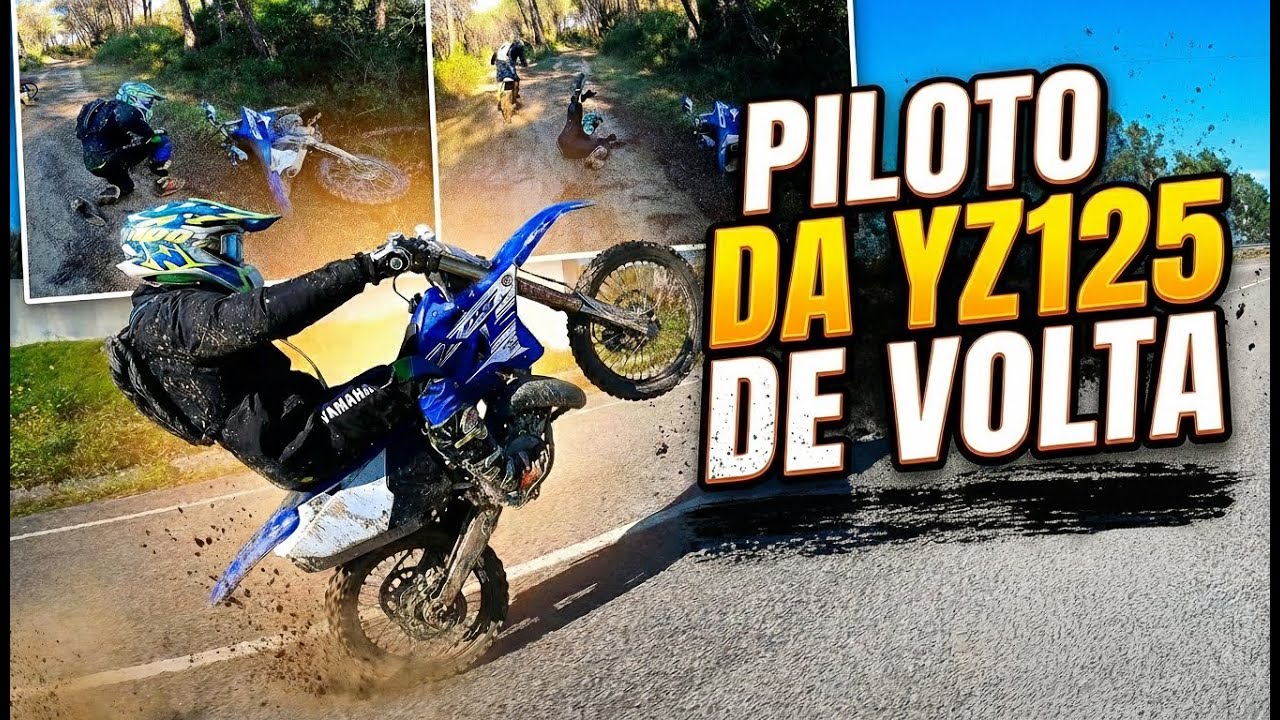 PILOTO DA YZ125 DE VOLTA - ENDURO [JKMX]